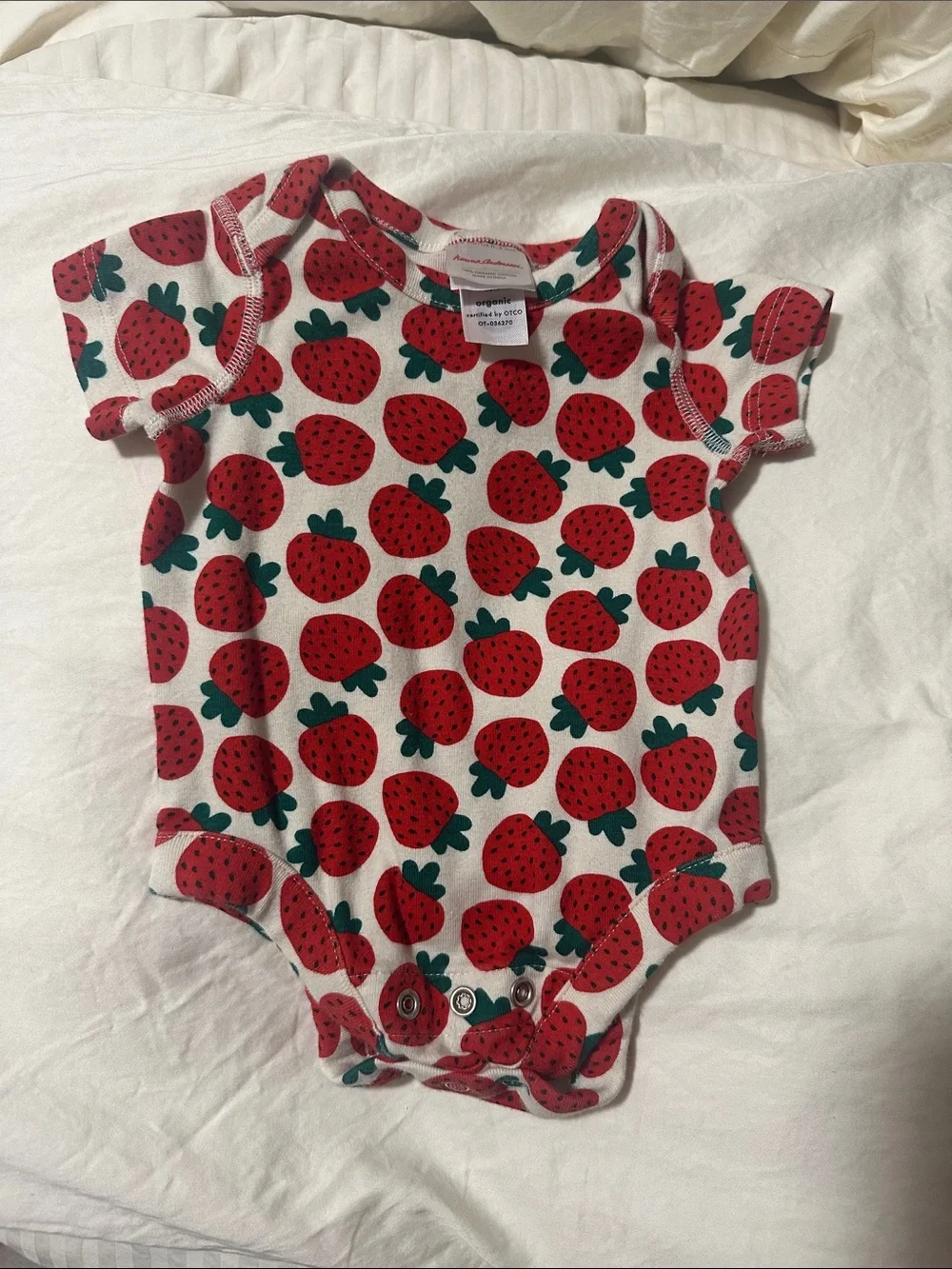 Hanna Anderson organic cloth baby outfit